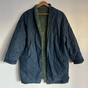 NWT - Anthropologie Quilted Reversible Jacket Sz s